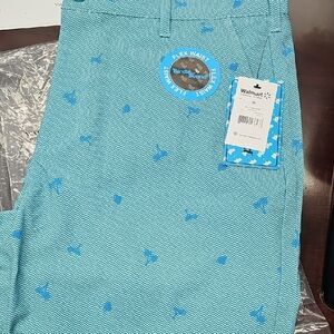 Walmart Blue Patterned Men's Cargo Shorts